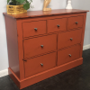 Red Vintage Chest Red Vintage Chest